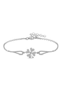 925 Ayar Gümüş Yonca Bileklik 925 Ayar Gümüş Yonca Bileklik