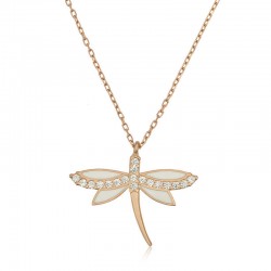 925 Ayar Gümüş Yusufçuk Kadın Gümüş Kolye 925 Ayar Gümüş Yusufçuk Kadın Gümüş Kolye