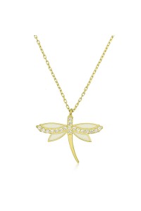 925 Ayar Gümüş Yusufçuk Bayan Gümüş Kolye 925 Ayar Gümüş Yusufçuk Bayan Gümüş Kolye