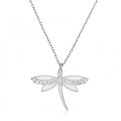 925 Ayar Gümüş Yusufçuk Bayan Gümüş Kolye 925 Ayar Gümüş Yusufçuk Bayan Gümüş Kolye