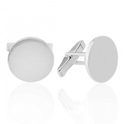 925 Ayar Gümüş Yuvarlak Kol Düğmesi 925 Ayar Gümüş Yuvarlak Kol Düğmesi