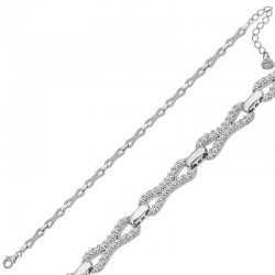 925 Ayar Gümüş Zirkon Taşlı Kadın Bileklik