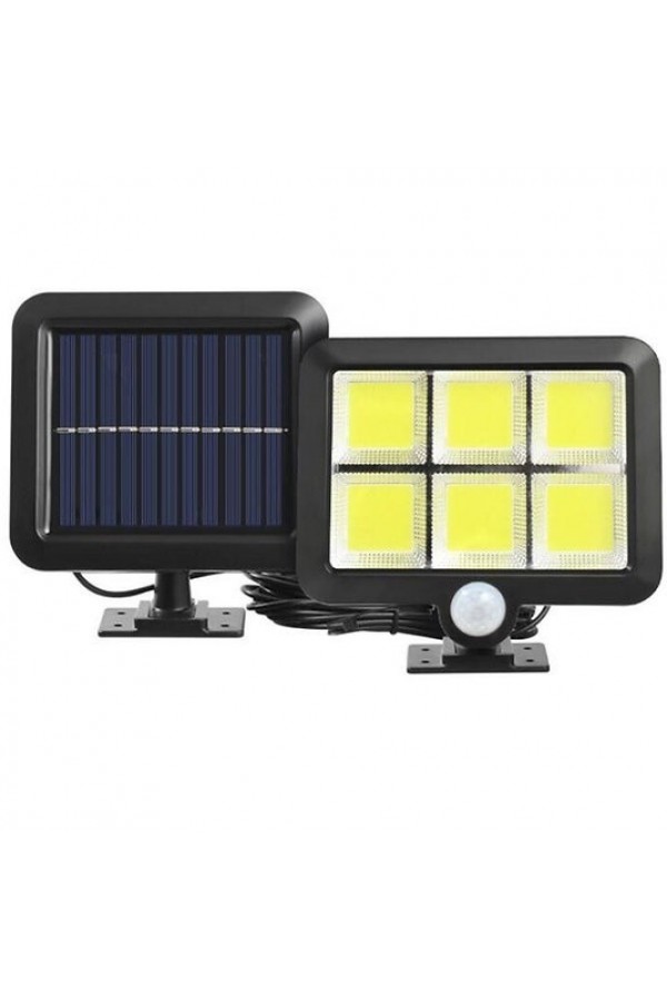 Güneş Enerji Panelli 120 LED Bahçe Aydınlatma S-30