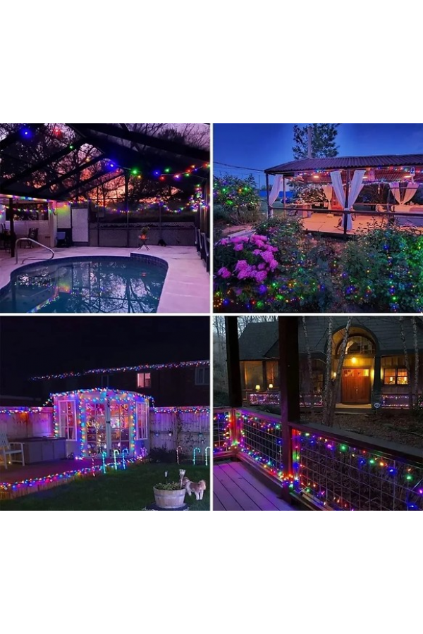 Güneş Enerjili Dış Mekan 12 Metre Solar 100 Led S-48