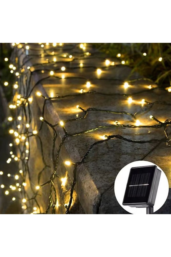 Güneş Enerjili Siyah Kablo Bahçe Aydınlatma S-46