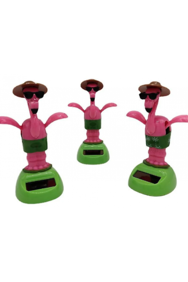 Güneş Enerjili Solar Sallanan Flamingo
