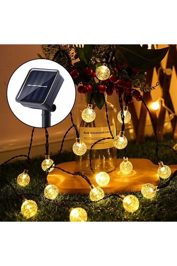 Güneş Enerjili Top 50 Led Bahçe Aydınlatma 7 Metre S-38