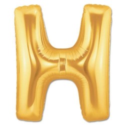 Parti AKsesuar H Harf Folyo Balon Altın Renk  40 inç Parti AKsesuar H Harf Folyo Balon Altın Renk  40 inç