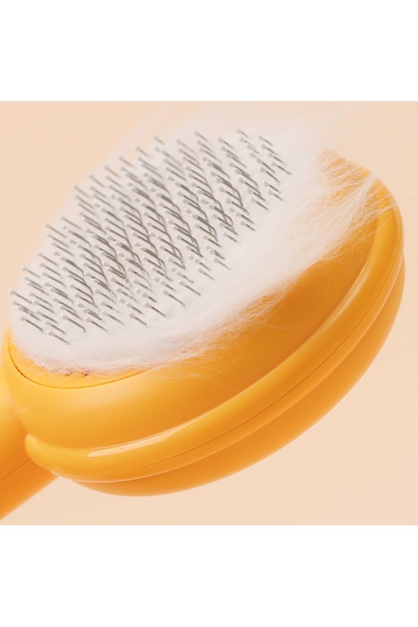 Hamburger Şekilli Otomatik Temizlenen Evcil Hayvan Fırçası