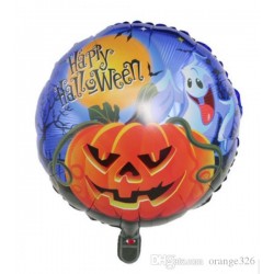 Parti Malzemeleri Happy Halloween Folyo Balon 18 inç