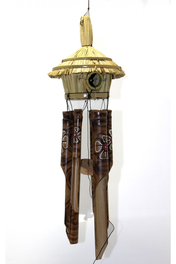 Kuş Yuvalı Bambu Çan