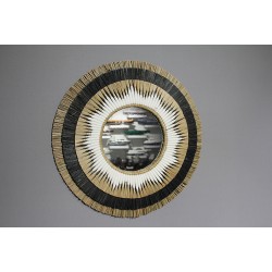 Hasırlı Duvar Aynası