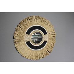 Hasırlı Duvar Aynası