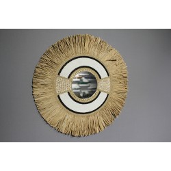 Hasırlı Duvar Aynası