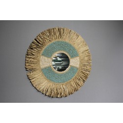 Hasırlı Duvar Aynası