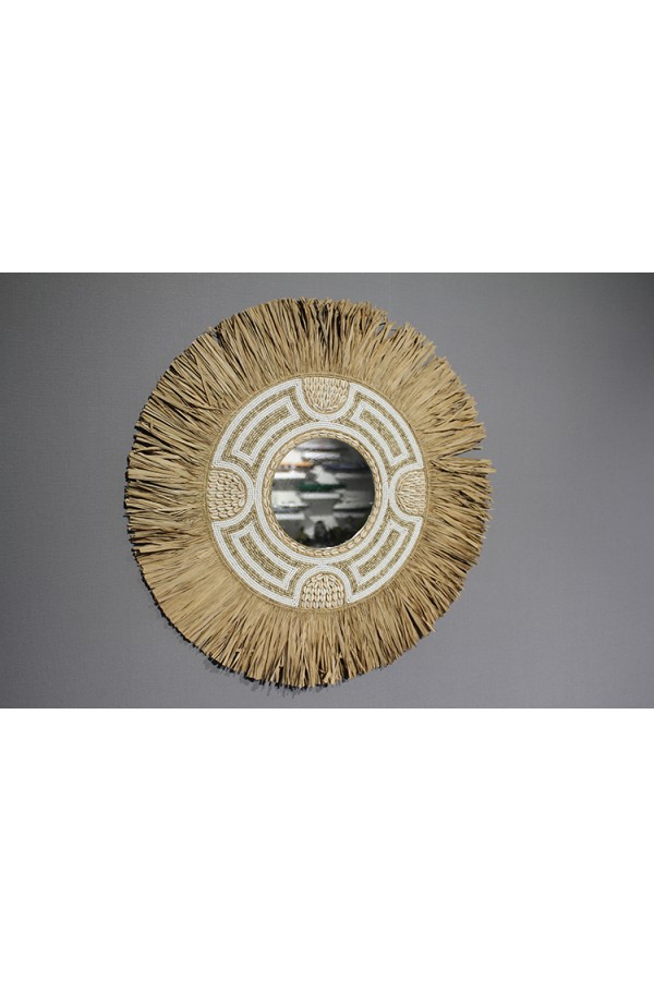 Hasırlı Duvar Aynası