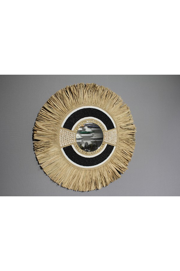 Hasırlı Duvar Aynası