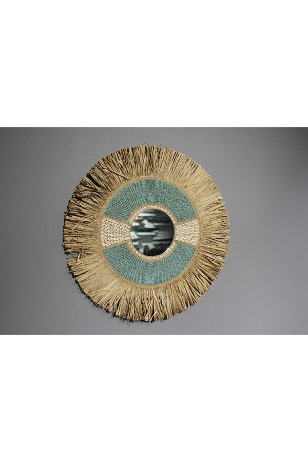 Hasırlı Duvar Aynası