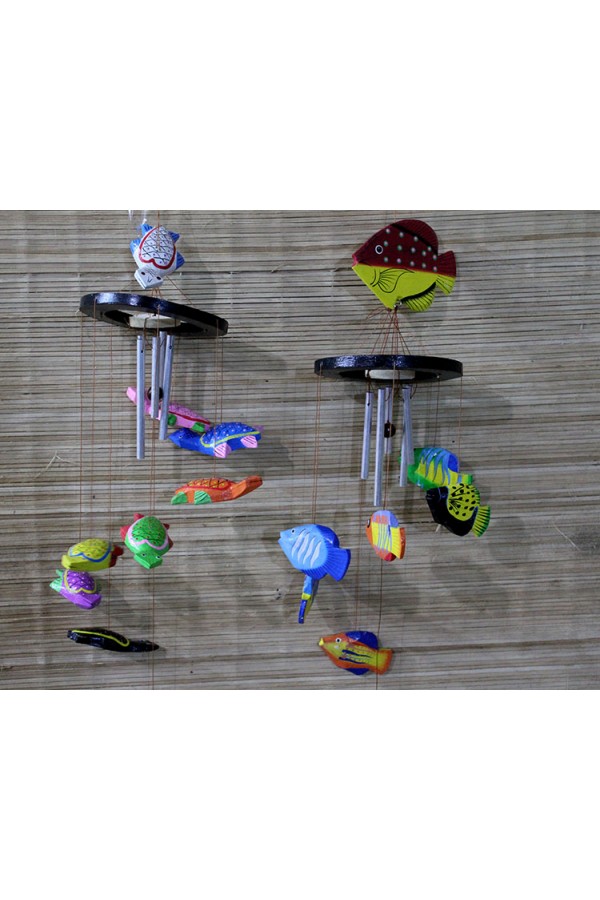 Hayvan Figürlü Rüzgar Çanı