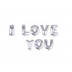 Parti Aksesuar I Love You Folyo Balon Gümüş Renk 35 CM Parti Aksesuar I Love You Folyo Balon Gümüş Renk 35 CM