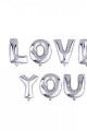 Parti Aksesuar I Love You Folyo Balon Gümüş Renk 35 CM Parti Aksesuar I Love You Folyo Balon Gümüş Renk 35 CM