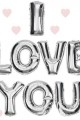 Parti Aksesuar I Love You Folyo Balon Gümüş Renk 35 CM Parti Aksesuar I Love You Folyo Balon Gümüş Renk 35 CM