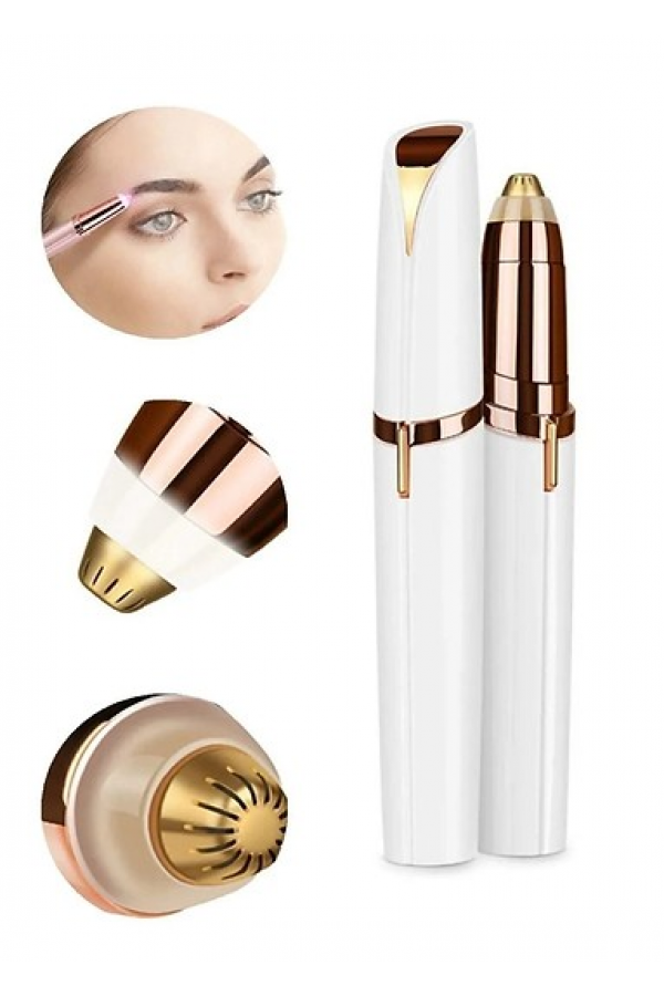 İnce Uçlu Yüz İçin Tüy Kıl Alıcı Kaş Bıyık Epilasyon Aleti Pilli