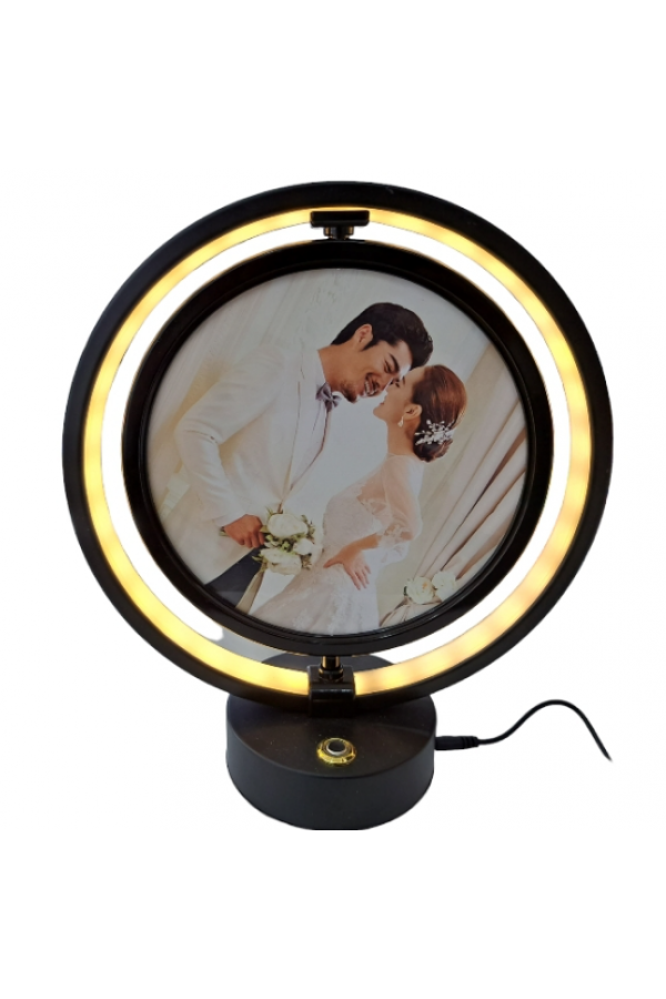 Işıklı Fotoğraf Çerçevesi Dekoratif Hediyelik