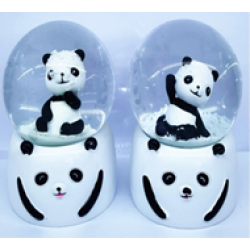 Siyah-Beyaz Panda Kar Küresi Orta Boy Siyah-Beyaz Panda Kar Küresi Orta Boy