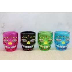 İstanbul Temalı Cam Kurukafa Shot Bardak