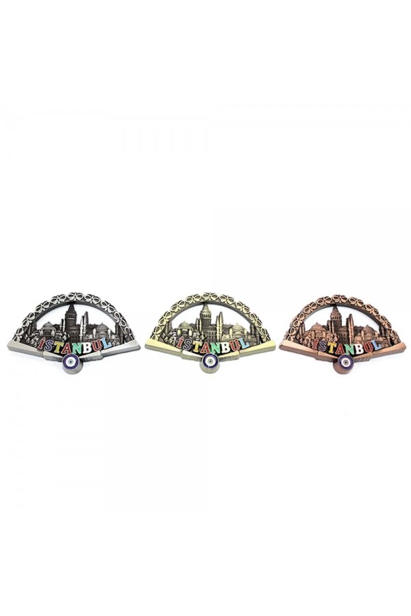 İstanbul Temalı Metal Magnet