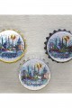 İstanbul Temalı Metal Magnet
