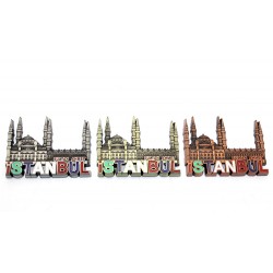 İstanbul Temalı Metal Magnet