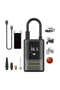 Kablosuz Oto Araç Mini 4000mAh 150 PSI Işıklı Oto Hava Kompresörü