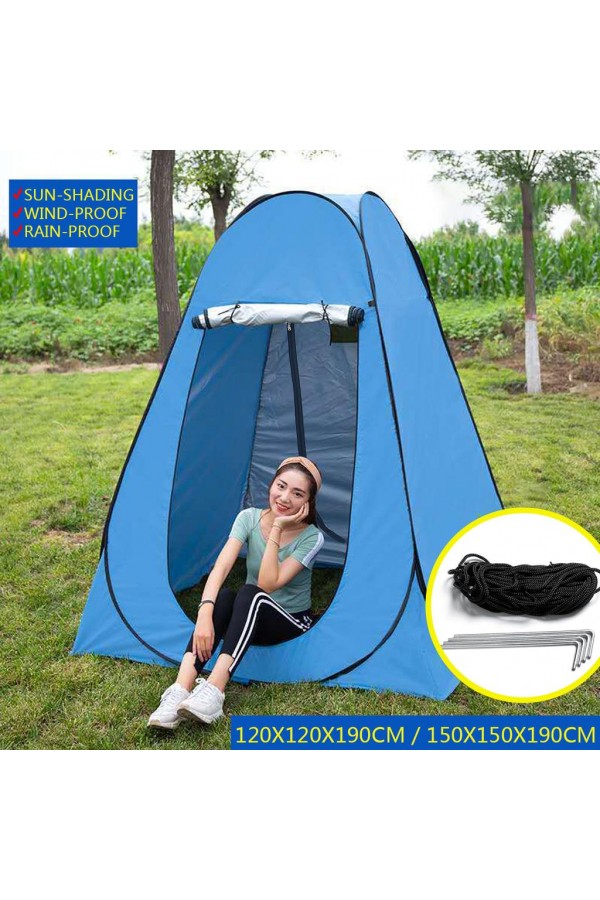 Kamp Alanı Duş Giyinme Wc Çadırı Fotoğrafcı Prova Kabini 190x120x120