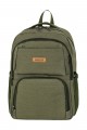 KANVAS KUMAŞ GÜNLÜK, SEYAHAT VE OKUL SIRT ÇANTASI YEŞİL