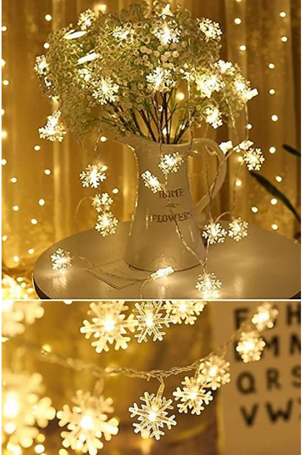 Kar Tanesi 20'li Pilli Led 2 Metre