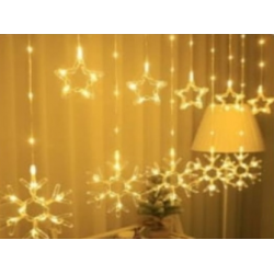 Kar Tanesi Perde Led