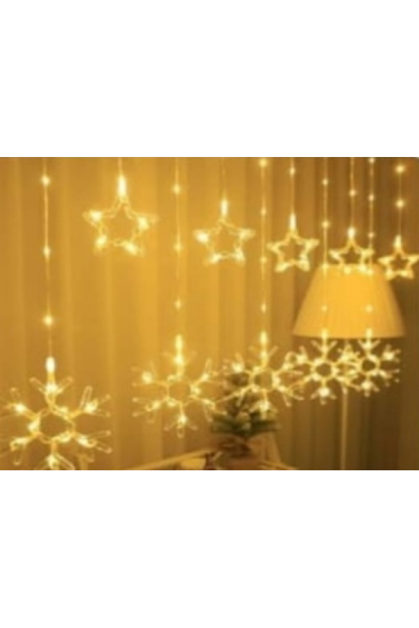 Kar Tanesi Perde Led