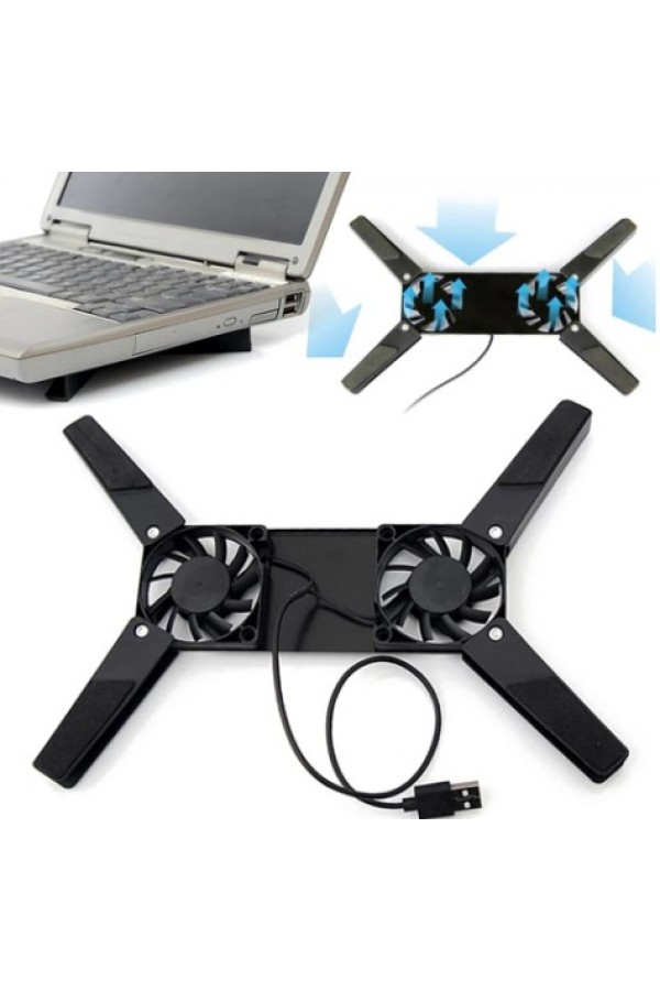 Katlanabilir Laptop Soğutucu 2 fanlı Katlanabilir Laptop Soğutucu 2 fanlı