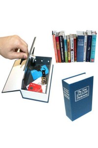 Kitap Görünümlü Gizli Kasa Kumbara Dekoratif Hediyelik