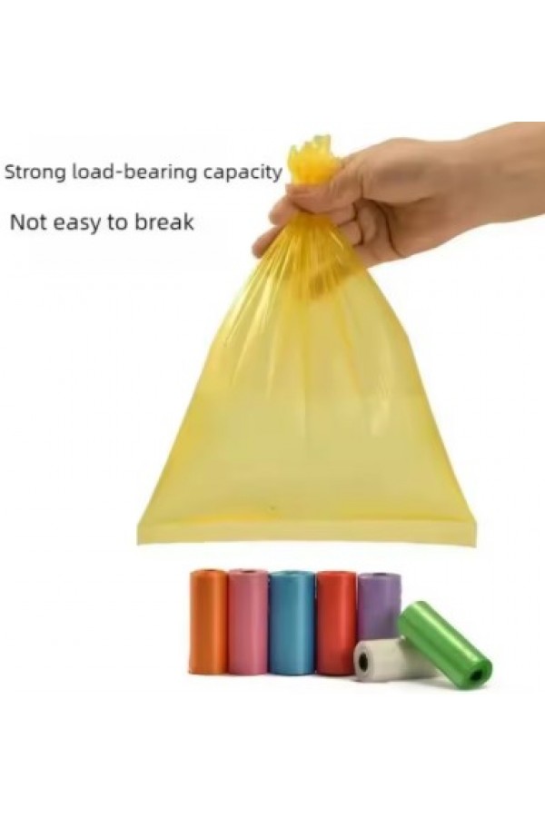 Köpek Dışkı Poşeti 4lü Düz Renk Set