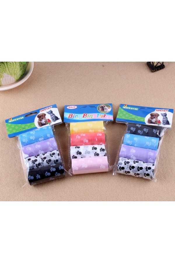 Köpek Dışkı Poşeti 4lü Set