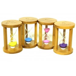 Kum Saati Ahşap 5 Dk Dekoratif Hediyelik