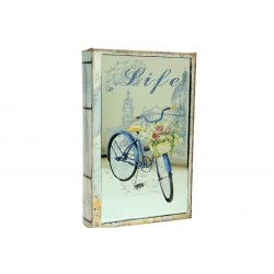 Kutu Kitap Aynalı Bisiklet Dekoratif Hediyelik Kutu Kitap Aynalı Bisiklet Dekoratif Hediyelik