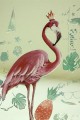 Kutu Kitap Aynalı Flamingo Dekoratiif Hediyelik