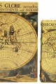 Kutu Kitap Harita 2'li Set Dekoratif Hediyelik