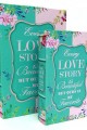 Kutu Kitap Love Story 2'li Set Kitap Kutusu Dekoratif Hediyelik