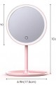 Led Işıklı Dokunmatik Makyaj Aynası 3 Kademeli Işık Ayarlı Led Işıklı Dokunmatik Makyaj Aynası 3 Kademeli Işık Ayarlı