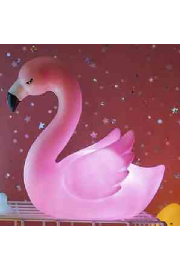 Led Işıklı Flamingo Masa Lambası Dekoratif Aydınlatma